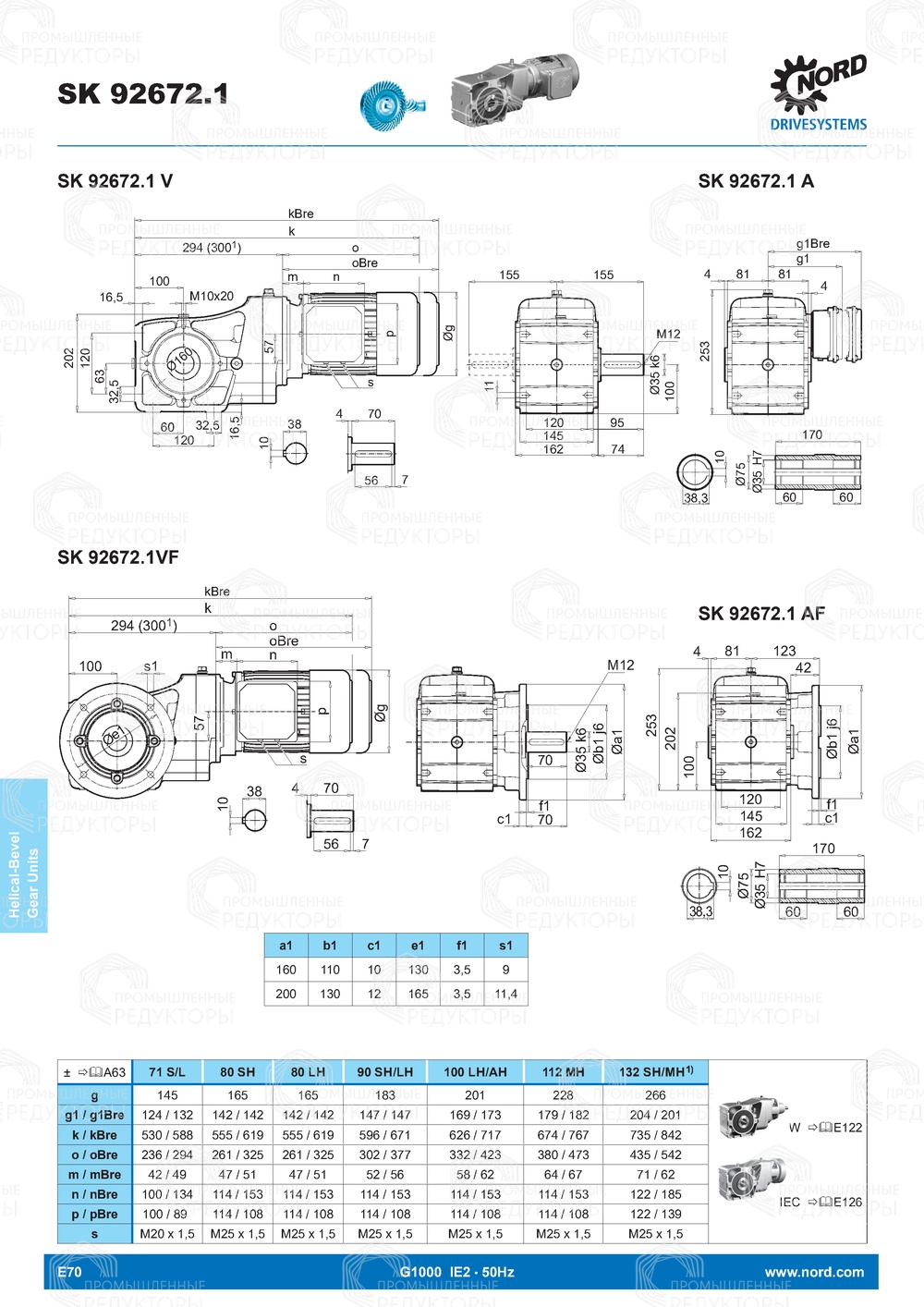Мотор-редуктор Nord 92672.1 Nord 92672.1